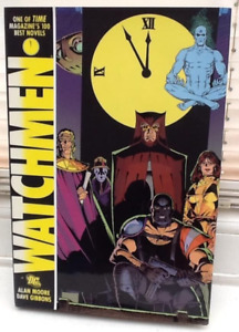 WATCHMEN by Alan Moore - Hardcover DC Graphic Novel Book - Excellent Condition