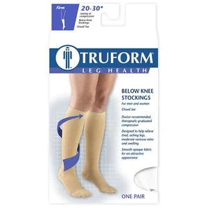 🔥Truform 20-30 mmHg Compression Stockings for Men and Women, Knee High Length🔥 - Picture 1 of 2