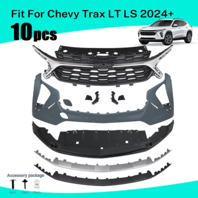 Front Bumper Cover Grille Assembly Kit Complete For Chevy Trax LS LT 2024-2025 Foto 1 de 4
