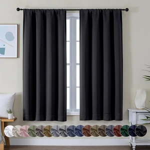 Cortinas opacas negras de Halloween de Ava para dormitorio de 63 pulgadas - Bild 1 von 12