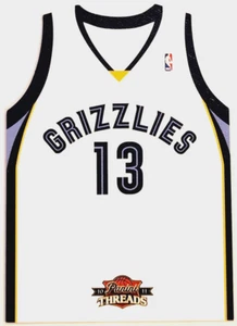 2010-11 Panini Threads Rookie Team Threads Home Xavier Henry card #40 GRIZZLIES - Picture 1 of 2