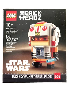 LEGO Brickheadz 40795 Star Wars Luke Skywalker (Rebel Pilot) - Free Shipping!!! - Picture 1 of 6