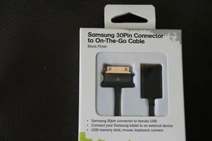 Smsung 30 Pin Connector to One-The-Go Cable - Picture 1 of 1