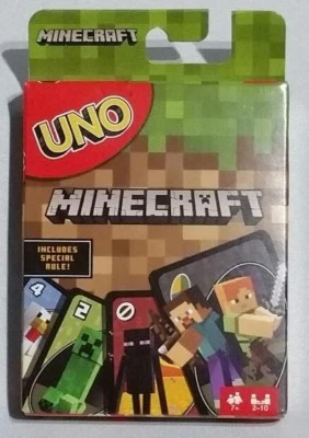 UNO Minecraft Card Game - Brand New - Image 1 of 4