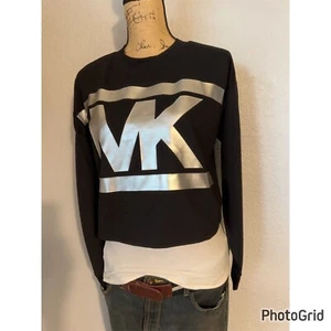 Michael Kors MK Logo Cropped Top XS - Picture 1 of 9