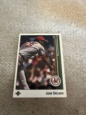 1989 Upper Deck St. Louis Cardinals Baseball Card #293 Jose DeLeon