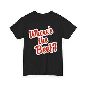 Where’s the Beef? Classic Tee – 80s Ad Icon - Picture 1 of 49