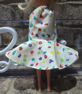 Vintage Barbie Doll Bright And Breezy Skirt 1980'S 4523 clothing - Picture 1 of 6