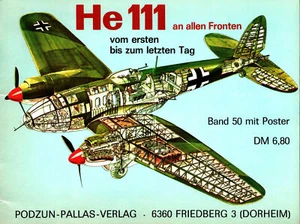 HEINKEL He111 OVER ALL FRONTS WW2 GERMAN LUFTWAFFE KG KAMPFSGESCHWADER MEDIUM BO - Imagen 1 de 2