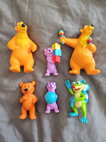 Bear In The Big Blue House Figure Set Jim Henson Pip Pop Treelo Ojo Bear Cover