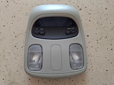 02-08 2002-2008 Dodge Ram consola aérea digital domo mapa luces pantalla OEM Foto 1 de 4