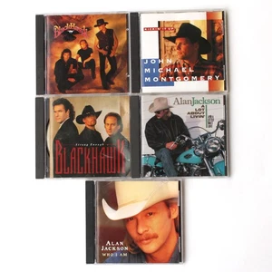 5 CD LOT: COUNTRY THEMA ALAN JACKSON, JOHN MICHAEL MONTGOMERY, BLACKHAWK LF - Bild 1 von 3