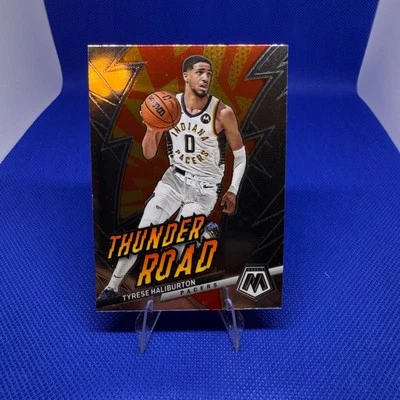2022-23 Panini Mosaic - Thunder Road Tyrese Haliburton #3 - Image 1 of 2