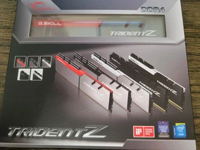 G. SKILL Trident Z 16GB PC4-25600 DDR4 SDRAM Memory - F43200C16D16GTZB - Image 1 of 4