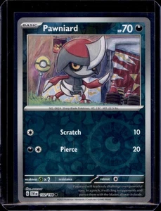 Pawniard SV01: Scarlet & Violet Base Set Pokemon 132/198 Reverse Holo NM+ - Picture 1 of 2
