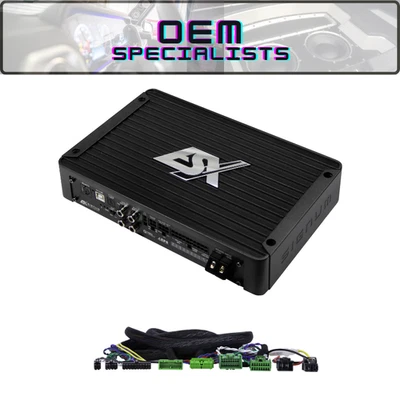 Paquete de amplificador y arnés Volvo ESX DSP SE800.6DSP para sistema de audio de nivel medio Foto 1 de 4