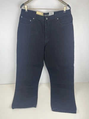 Pantalones de mezclilla negros cónicos moderados High Sierra para hombre 36 x 30 calce relajado nuevos con etiquetas Foto 1 de 4