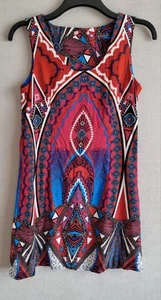 Joe Browns Vestido Corto Estampado Boho Multicolor Talla 8 - Imagen 1 de 3