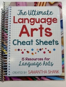 Ultimate Language Arts Cheat Sheets 15 Resouces for Language Arts by Samantha Sh - Picture 1 of 1
