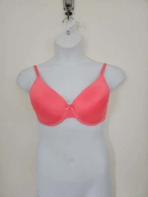 Sujetador Camiseta Secret Treasures 42C Rosa Coral Ligeramente Forrado Con Aros Correas Ajustables Foto 1 de 4