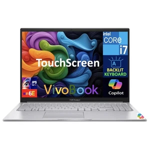 ASUS Vivobook 15.6" Touch IPS FHD Intel i7-1355U 16GB RAM 1TB SSD W11P Laptop SL - Picture 1 of 5