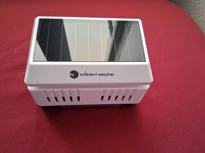 Ambient Weather Wireless outdoor Particulate Air Quality Sensor used pm25 - Image 1 of 3