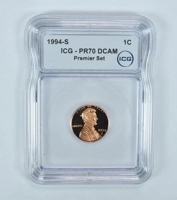 1994-S Lincoln Memorial Cent Premier Set PR70 DCAM ICG *0257 - Image 1 of 4