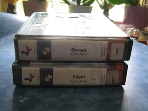 LOT OF 2 JAN BURKE CD AUDIOBOOKS Bones & Flight UNABRIDGED Ex-library - Picture 1 of 4