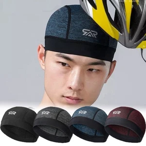 Cappellini teschio traspiranti cappello fodera casco rinfrescante berretto da corsa per uomo donna - Foto 1 di 19