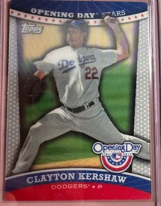 2012 Topps Eröffnungstag #ODS-15 Clayton Kershaw Eröffnungstag Stars LA Dodgers MLB - Bild 1 von 2