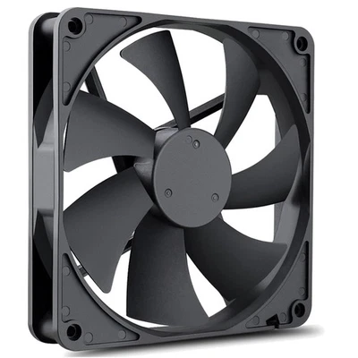 Compact 12V Cooler Fan 140x25mm - High Airflow with Low Noise for Electronics - Image 1 of 4