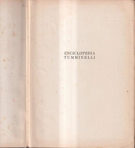 Enciclopedia Tumminelli vol. 1 A - I - Tumminelli - 8° edizione - 1960 - Imagen 1 de 2