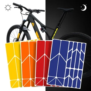 reflektierende Aufkleber Sticker Fahrrad Helm Reflektor Folie MTB für Sicherheit - Bild 1 von 13