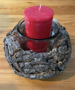 💖Windlicht  von MANSION  inclusive roter Kerze 💖NEU - Bild 1 von 6