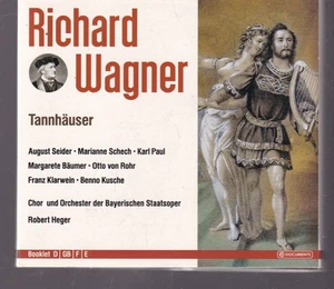 RICHARD WAGNER: TANNHAUSER (CD 3 Disc Set W/Booklet){2C#3} - Picture 1 of 2