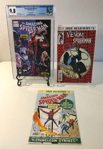Amazing Spider-Man #1 CGC 9.8 Campbell Variant Spiderman #300 ASM #1 comic lot - Picture 1 of 11