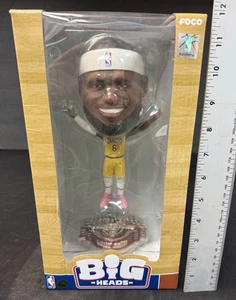 NIB LEBRON JAMES Foco Big Heads Bobblehead *Legends of the Court* LE /623 LAKERS - Picture 1 of 9