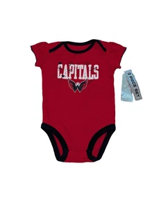 Babies Infant NHL Capitals One Piece Bodysuit Size 12Months - Picture 1 of 4
