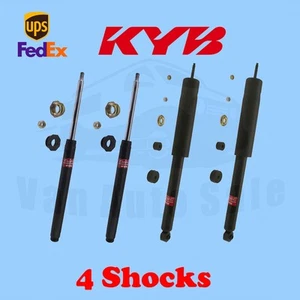 KYB Front Rear Cartridges& Shocks GR-2/EXCEL-G for MAZDA RX-7 1979-80 Kit 4 - Picture 1 of 4