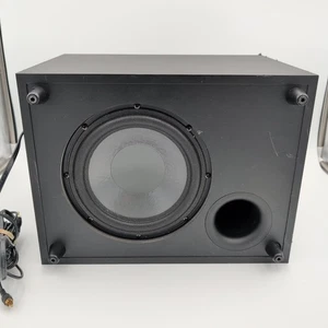 Boston Acoustics MCS 160 Subwoofer Negro Altavoz de Cine en Casa SIN PROBAR - Imagen 1 de 8