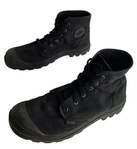 Stivali Palladium Pampa HI 02352060 in tela nera da uomo taglia 12 - Foto 1 di 10