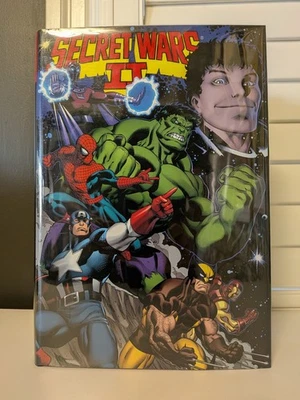  SECRET WARS II OMNIBUS HCVol2 Marvel OOP 1st Print Broadart Mylar Cover - Image 1 of 4