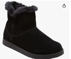 Universal Thread Damenstiefel schwarz kurz Stil, Größe 6 - Bild 1 von 4