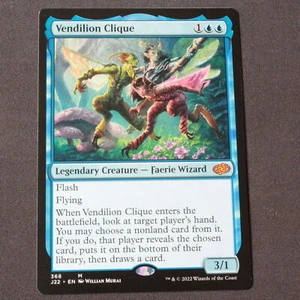Vendilion Clique 368 Magic The Gathering Jumpstart 22 Mythic casi nuevo - Imagen 1 de 2