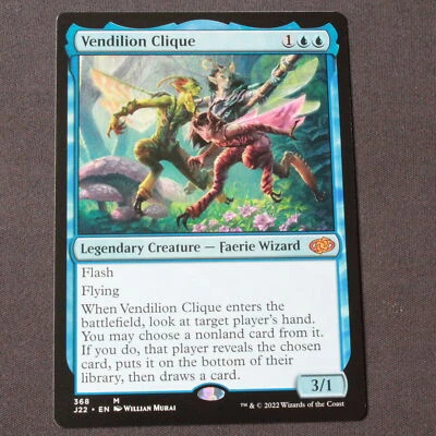Vendilion Clique 368 MTG Jumpstart 22 Mythic NM - Image 1 of 2