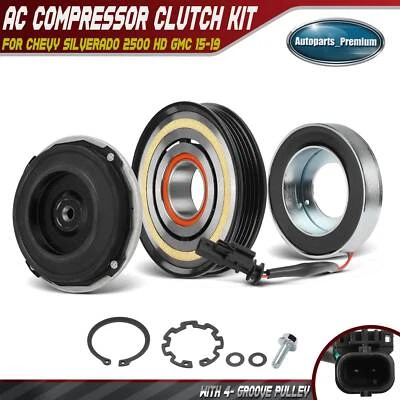 Kit de embrague compresor de CA para Chevy Silverado 2500 HD GMC Sierra 2500 HD 15-19 Foto 1 de 4