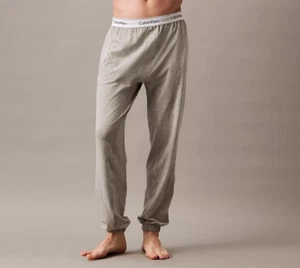 Pantalones de salón Calvin Klein para hombre Icon algodón elástico para dormir talla M L XL navegación - Imagen 1 de 10