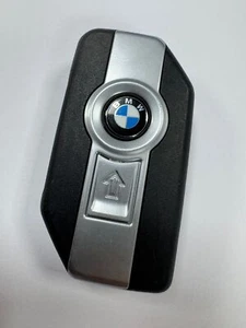 ORIGINALE BMW 2 PULSANTI TELECOMANDO FLIP PORTACHIAVI TESTATO MOTO MOTO 8550984-03!! - Foto 1 di 4