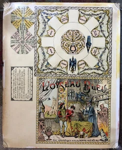 L’oiseau Bleu Juego de Mesa Francés Años 90 Pinup Magnetioue Bonneaventure Antiguo - Imagen 1 de 8