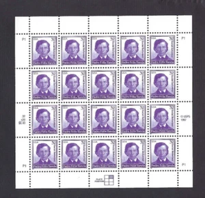 US Scott# 3166 1997 32c Pane of 20 Padre Felix Varela P#P1 UR MNH VF - Picture 1 of 2